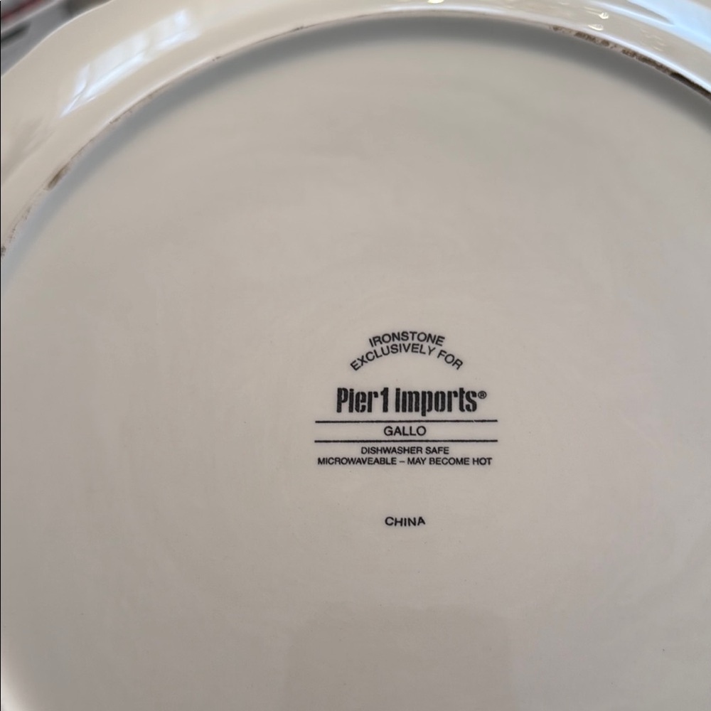 Rustic Rooster Dinnerware Set - Picture 4 of 4